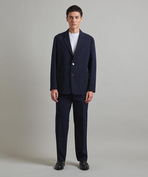 【美品】＜LOEFF（ロエフ）＞C/W ギャバ アンコン 2ボタンブレザー 美品 LOEFF ロエフ C/W ギャバ アンコン 2ボタンブレザー - メルカリ