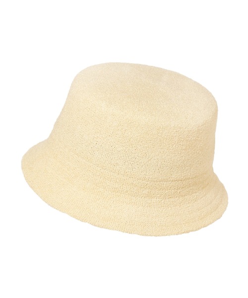 14+(イチヨンプラス)の「パイル地風バケットハット(ハット・レディース・ベージュ/グレー/アイボリー/ブラック・FREE)」の15枚目の写真