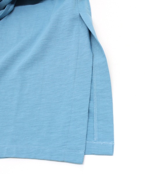 RNA-N（アールエヌエーエヌ）の「M1818 スラブプレーティングレイヤーワンピース（ワンピース・レディース・グレイッシュベージュ/キナリ/ブルー・MEDIUM）」の11枚目の写真