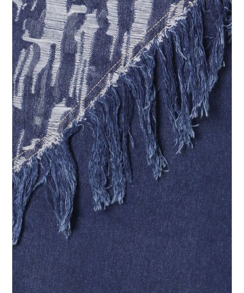 EMODA（エモダ）の「ウェーブスイッチングラップショートパンツ（デニムパンツ・レディース・ブラック/インディゴブルー・SMALL/MEDIUM）」の18枚目の写真