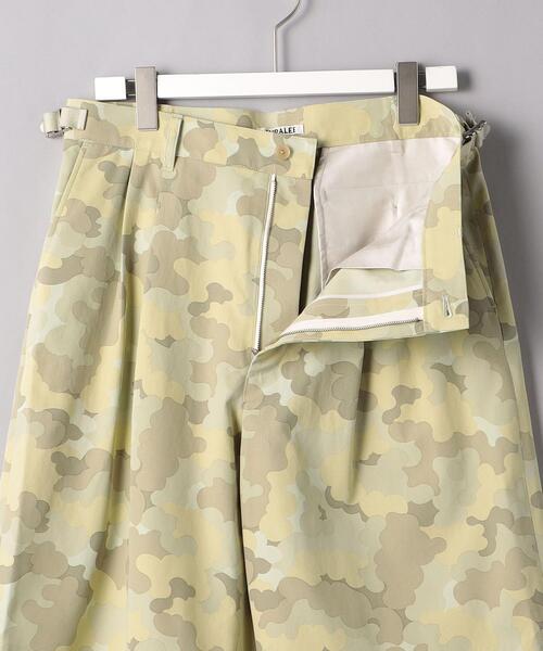 AURALEE(オーラリー)の「<AURALEE(オーラリー)> カモ ショーツ■■■(その他パンツ・メンズ・ライム・5/3)」の3枚目の写真