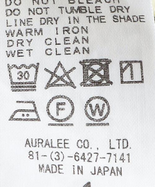 AURALEE(オーラリー)の「<AURALEE(オーラリー)> カモ ショーツ■■■(その他パンツ・メンズ・ライム・5/3)」の10枚目の写真