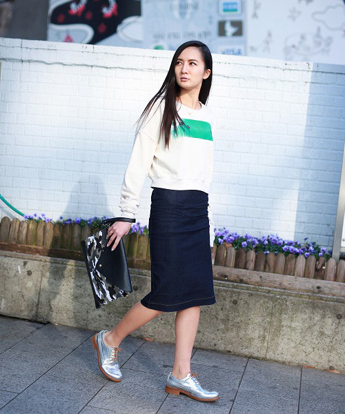 ROSE BUD(ローズバッド)の「【non no 掲載】(LL ACCESSORIES) B1735 CAMOFLAGE CLUTCH BAG(クラッチバッグ・レディース・ホワイト×ブラック/グリーン・ONE SIZE)」の14枚目の写真