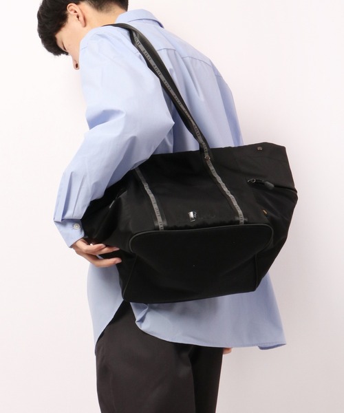 FUNALIVE（ファンアライブ）の「&FLAT NEOPRENE 2WAYトートバッグ（トートバッグ・メンズ・ブラック/グレー・FREE）」の5枚目の写真