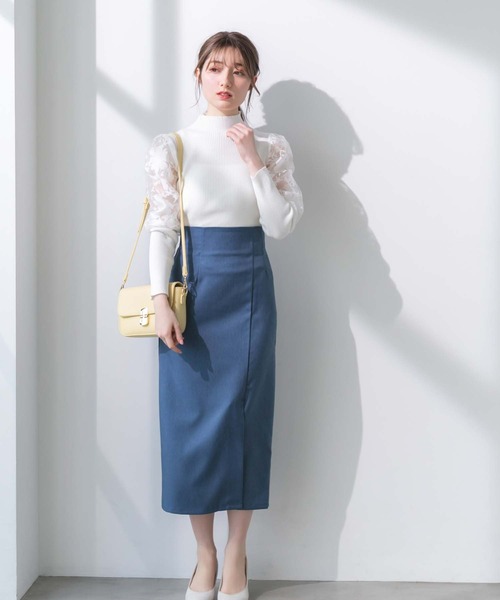 fifth(フィフス)の「ゴールド釦フラップカラーバッグ(ショルダーバッグ・レディース・ホワイト/イエロー/ラベンダー・FREE)」の21枚目の写真