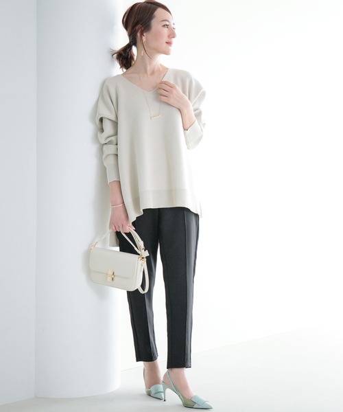 fifth(フィフス)の「ゴールド釦フラップカラーバッグ(ショルダーバッグ・レディース・ホワイト/イエロー/ラベンダー・FREE)」の16枚目の写真