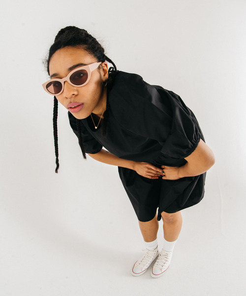 GIMME GIMME（ギミーギミー）の「【GIMME GIMME】Round color sunglasses gima22s006（サングラス・レディース・ベージュ/ブラック/ピンク・FREE）」の14枚目の写真