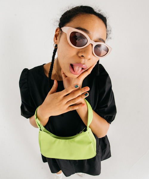 GIMME GIMME（ギミーギミー）の「【GIMME GIMME】Round color sunglasses gima22s006（サングラス・レディース・ベージュ/ブラック/ピンク・FREE）」の12枚目の写真