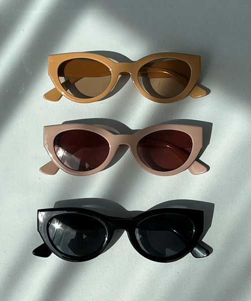 GIMME GIMME（ギミーギミー）の「【GIMME GIMME】Round color sunglasses gima22s006（サングラス・レディース・ベージュ/ブラック/ピンク・FREE）」の20枚目の写真