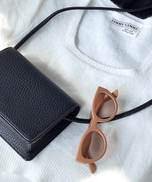 GIMME GIMME（ギミーギミー）の「【GIMME GIMME】Round color sunglasses gima22s006（サングラス・レディース・ベージュ/ブラック/ピンク・FREE）」の5枚目の写真