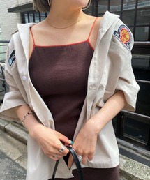 WHO'S WHO gallery | リブナローバイカラーキャミワンピース(ワンピース)