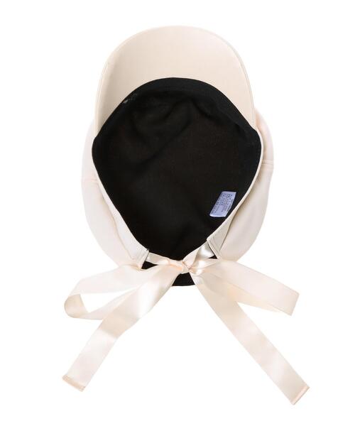 INGNI（イング）の「リボンキャスケット（ハット・レディース・ブラック/アイボリー・ONE SIZE）」の9枚目の写真