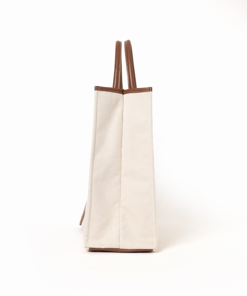 B.C STOCK（ベーセーストック）の「キャンバスロゴトートバッグ（トートバッグ・レディース・ブラック/ブラウン・FREE）」の18枚目の写真