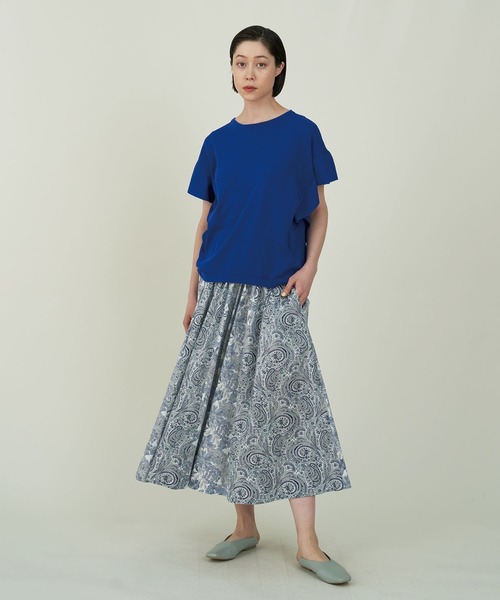 ADIEU TRISTESSE リバティプリントギャザースカート ADIEU TRISTESSE（アデュートリステス）の「リバティプリント