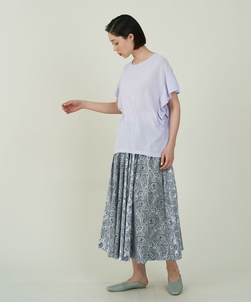 ADIEU TRISTESSE（アデュートリステス）の「リバティプリントギャザー  