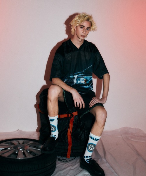 HUF（ハフ）の「H-CLASS JERSEY / HUF プリント フットボール