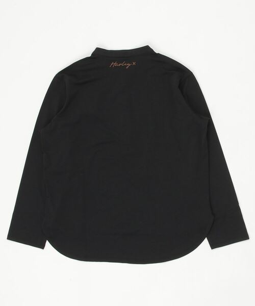 Hurley (ハーレー)の「W HENRY NECK RG / ハーレー レディースラッシュガード UPF50(ラッシュガード・レディース・ホワイト/ブラック・SMALL/MEDIUM/X-SMALL)」の3枚目の写真