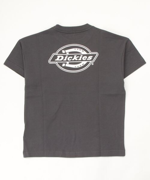 Dickies(ディッキーズ)の「Dickies/ディッキーズ キッズ Tシャツ 17285600(Tシャツ/カットソー・キッズ・ホワイト/グレー/グリーン・130cm/140cm/150cm/160cm)」の2枚目の写真