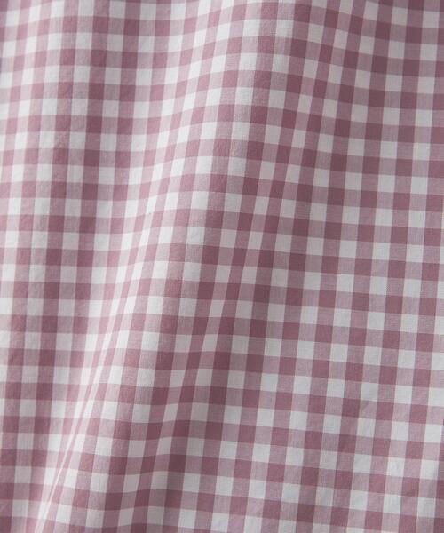 CITEN（シテン）の「＜CITEN（シテン）＞ギンガムチェック 2P シャツ（シャツ/ブラウス・メンズ・ダークグリーン/ライラック・L/M）」の15枚目の写真