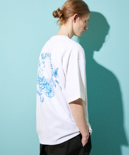【関税込み】Etudes ブルー Wonder Europa Tシャツ Études Studio - WONDER EUROPA BLUE T-SHIRT | ÉTUDES