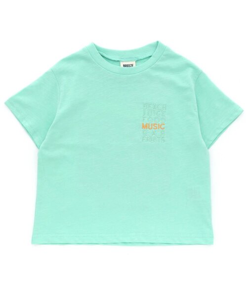 BREEZE（ブリーズ）の「6色6柄ビーチＴシャツ（Tシャツ/カットソー・キッズ・ピンク/オレンジ/ブルー/オフホワイト/イエロー/ミント・100/120/80/110/130/140/90）」の16枚目の写真