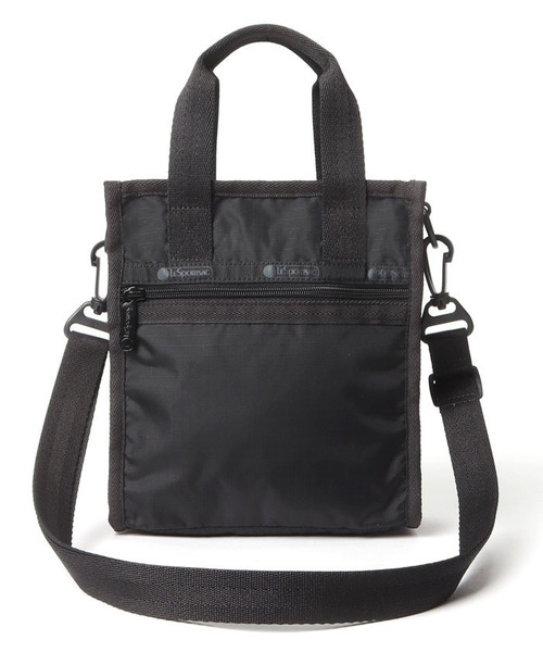 LeSportsac（レスポートサック）の「MINI N/S TOTE 【日本限定】リサイクルドブラックJP（ショルダーバッグ・レディース・ブラック・FREE）」の5枚目の写真