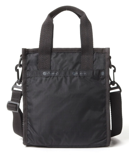 LeSportsac（レスポートサック）の「MINI N/S TOTE 【日本限定】リサイクルドブラックJP（ショルダーバッグ・レディース・ブラック・FREE）」の7枚目の写真