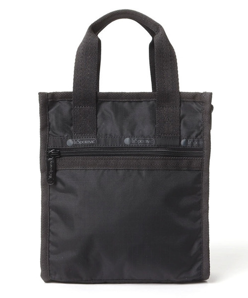 LeSportsac（レスポートサック）の「MINI N/S TOTE 【日本限定】リサイクルドブラックJP（ショルダーバッグ・レディース・ブラック・FREE）」の8枚目の写真