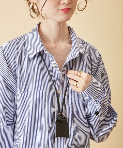 HASHIBAMI(ハシバミ)の「【HASHIBAMI】ドープ レザークロシェット(キーケース/キーアクセサリー・レディース・ブラック/ブロンズ/ブルーパープル・FREE)」の13枚目の写真