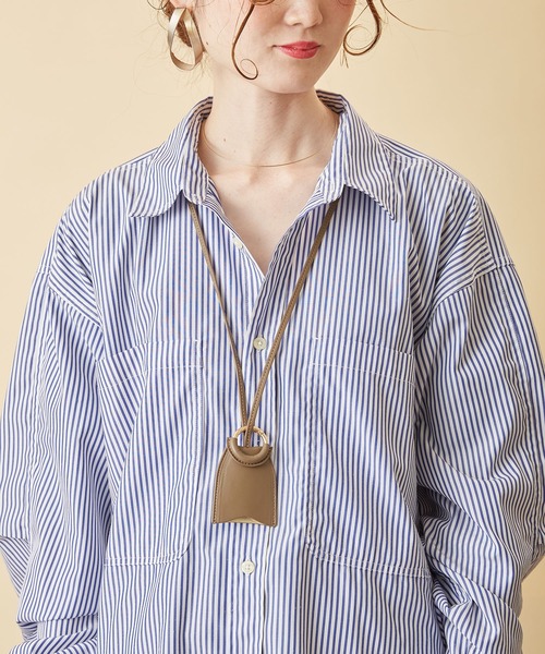 HASHIBAMI(ハシバミ)の「【HASHIBAMI】ドープ レザークロシェット(キーケース/キーアクセサリー・レディース・ブラック/ブロンズ/ブルーパープル・FREE)」の4枚目の写真