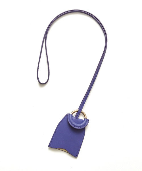 HASHIBAMI(ハシバミ)の「【HASHIBAMI】ドープ レザークロシェット(キーケース/キーアクセサリー・レディース・ブラック/ブロンズ/ブルーパープル・FREE)」の14枚目の写真