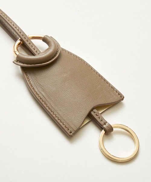 HASHIBAMI(ハシバミ)の「【HASHIBAMI】ドープ レザークロシェット(キーケース/キーアクセサリー・レディース・ブラック/ブロンズ/ブルーパープル・FREE)」の5枚目の写真