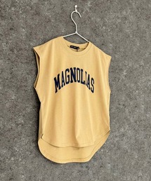 ビッグシルエットプリントノースリーブTシャツ キッズ