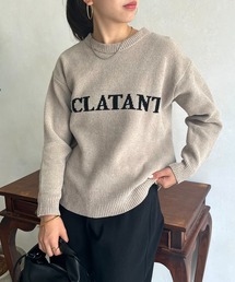 prose verse | ジャガードロゴニット(ニット/セーター)