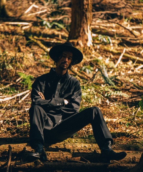 Wrangler(ラングラー)の「Schott/ショット/×Wrangler/ラングラー/WESTERN SHIRT/ウエスタンシャツ(シャツ/ブラウス・メンズ・グレー/ブラウン系その他4/ブラック・L/M/XL)」の15枚目の写真