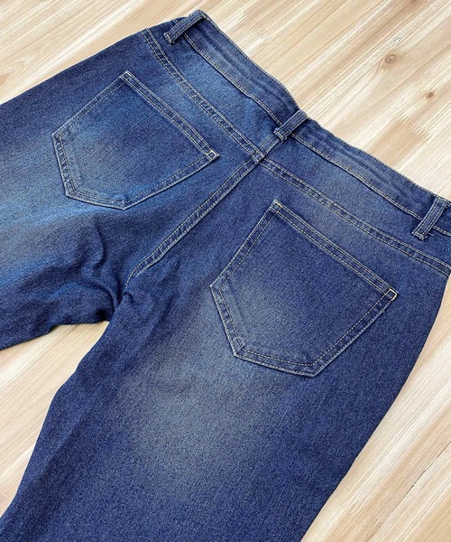 TopIsm（トップイズム）の「ビンテージ加工 スーパーストレッチ スキニーデニムパンツ（デニムパンツ・メンズ・ライトグレー/ブラック/グレー/インディゴブルー/ノンウォッシュ/ブルー・L/XL/M）」の14枚目の写真