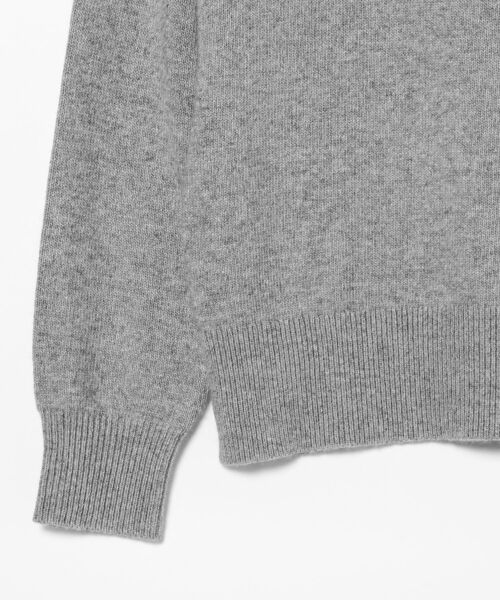 BRILLA per il gusto（ブリッラペルイルグースト）の「Brilla per il gusto / ウールカシミヤ ニットフーディ（パーカー・メンズ・ホワイト/ブラック/ベージュ/グレー・S/M/L）」の20枚目の写真