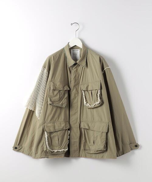FACCIES(ファチーズ)の「<FACCIES> FATGUE JACKET/ジャケット(その他アウター・メンズ・ブラック/ベージュ・1/2)」の2枚目の写真