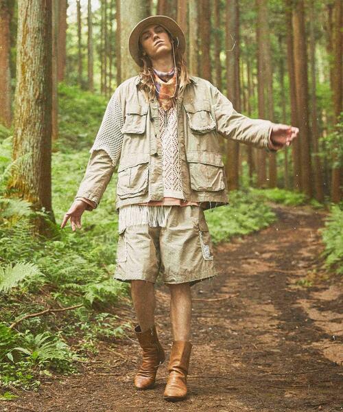 FACCIES(ファチーズ)の「<FACCIES> FATGUE JACKET/ジャケット(その他アウター・メンズ・ブラック/ベージュ・1/2)」の7枚目の写真