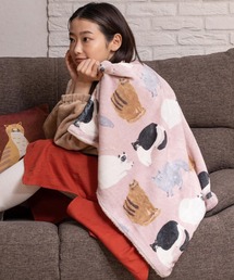 salle de bal（サルデバル）の「FRIENDSHILL / フレンズヒル  デジタルプリント ブランケット 猫 にゃんこ キャット CAT FRH（ブランケット・キッズ）」
