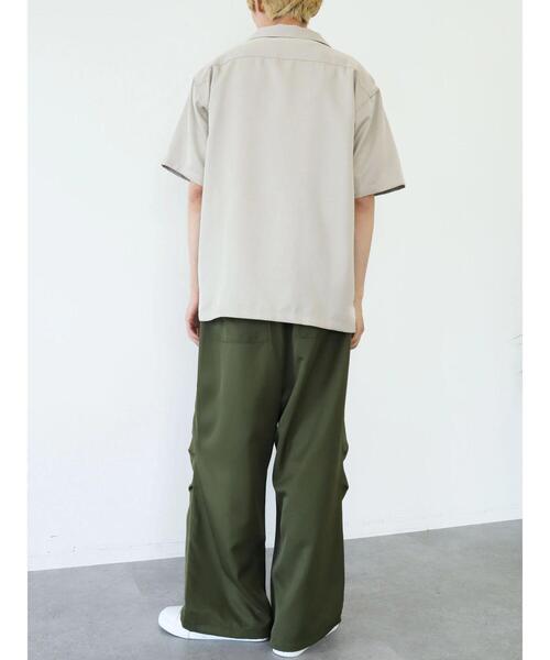 CRAFT STANDARD BOUTIQUE（クラフトスタンダードブティック）の「BIG PKT オープンカラーシャツ　＊（シャツ/ブラウス・メンズ・ベージュ/グレー/カーキ・LL/M/L）」の15枚目の写真