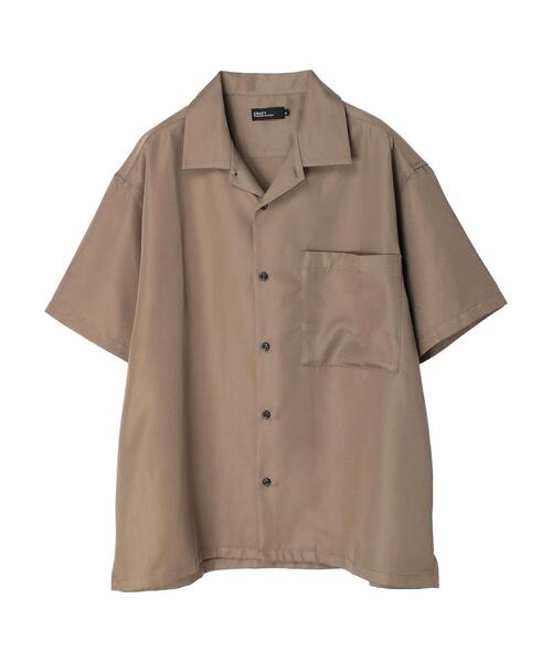 CRAFT STANDARD BOUTIQUE（クラフトスタンダードブティック）の「BIG PKT オープンカラーシャツ　＊（シャツ/ブラウス・メンズ・ベージュ/グレー/カーキ・LL/M/L）」の18枚目の写真