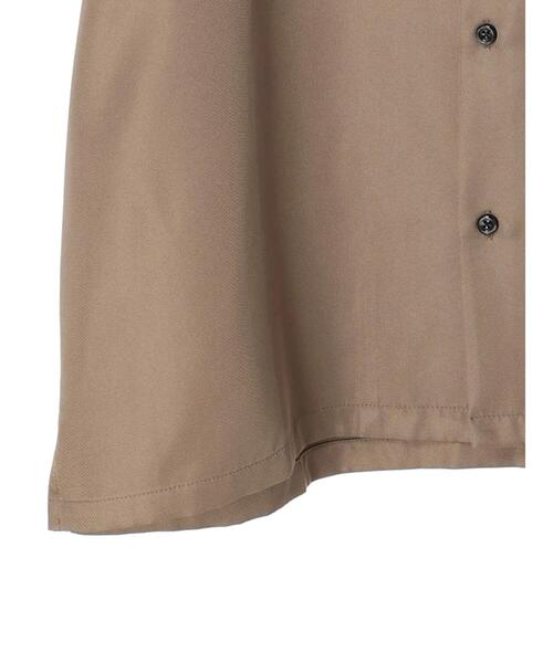 CRAFT STANDARD BOUTIQUE（クラフトスタンダードブティック）の「BIG PKT オープンカラーシャツ　＊（シャツ/ブラウス・メンズ・ベージュ/グレー/カーキ・LL/M/L）」の22枚目の写真