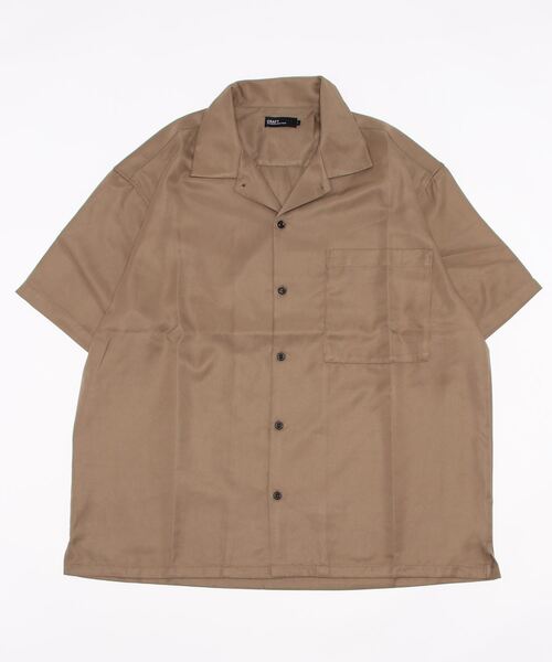 CRAFT STANDARD BOUTIQUE（クラフトスタンダードブティック）の「BIG PKT オープンカラーシャツ　＊（シャツ/ブラウス・メンズ・ベージュ/グレー/カーキ・LL/M/L）」の5枚目の写真