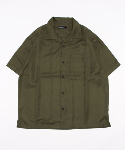 CRAFT STANDARD BOUTIQUE（クラフトスタンダードブティック）の「BIG PKT オープンカラーシャツ　＊（シャツ/ブラウス・メンズ・ベージュ/グレー/カーキ・LL/M/L）」の6枚目の写真