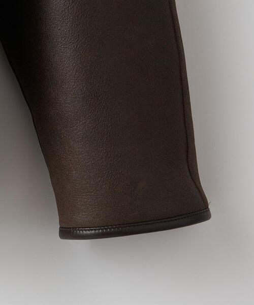 Steven Alan(スティーブンアラン)の「<Steven Alan>MERINO MOUTON SHORT COAT/ムートンコート(ムートンコート・レディース・ダークブラウン・FREE)」の18枚目の写真