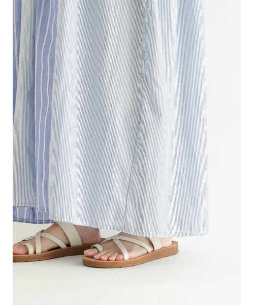 Samansa Mos2(サマンサ モスモス)の「ドッキングワンピース(ワンピース・レディース・ブラック/ベージュ/オフホワイト/モカ・フリ-)」の20枚目の写真