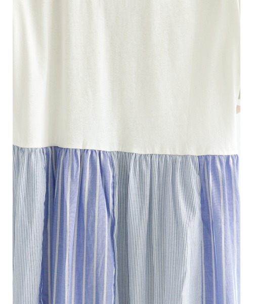 Samansa Mos2(サマンサ モスモス)の「ドッキングワンピース(ワンピース・レディース・ブラック/ベージュ/オフホワイト/モカ・フリ-)」の21枚目の写真