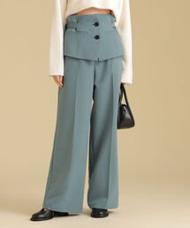 Ray BEAMS | Ray BEAMS / カマーベルト セット パンツ(その他パンツ)