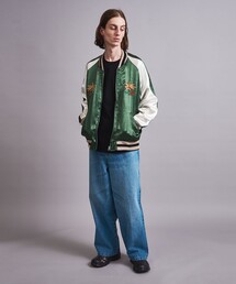 monkey time ベトジャン オールブラック スーベニアジャケット XL monkey time ベトジャン オールブラック スーベニアジャケット